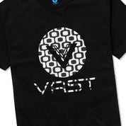 Vast TV Head Tee - Black
