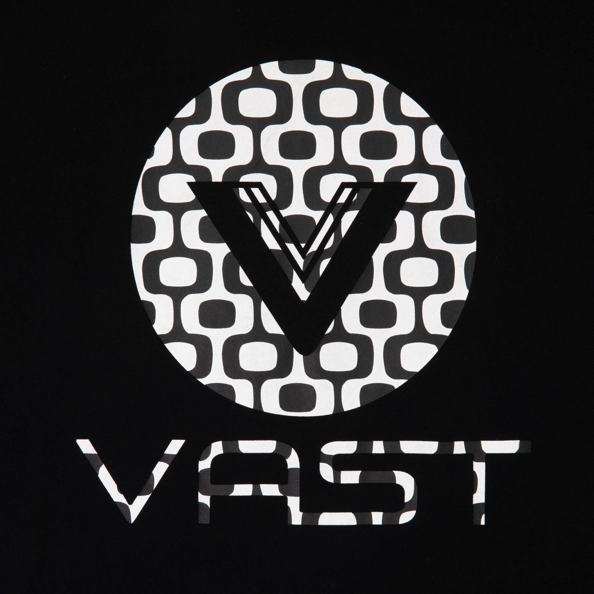 Vast TV Head Tee - Black