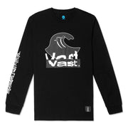 Vast Long Sleeve Setting Sun Tee - Black 長袖上衣