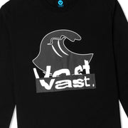 Vast Long Sleeve Setting Sun Tee - Black 長袖上衣