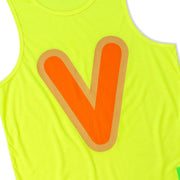 Vast Bubble "V" Tank Top - Yellow