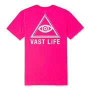 VAST All Seeing Eye Tee - Pink 短袖T恤