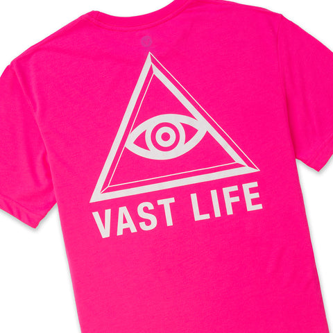 VAST All Seeing Eye Tee - Pink 短袖T恤