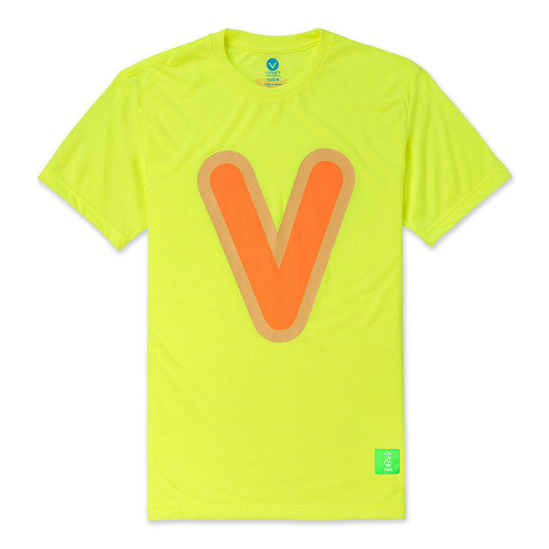 Vast Bubble "V" Tee - Yellow