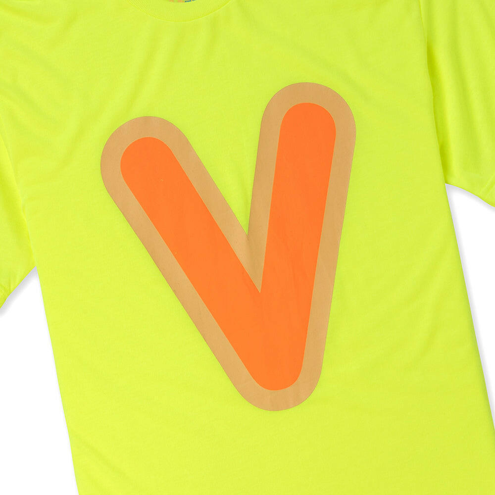VAST Bubble "V" Tee - Yellow  短袖上衣