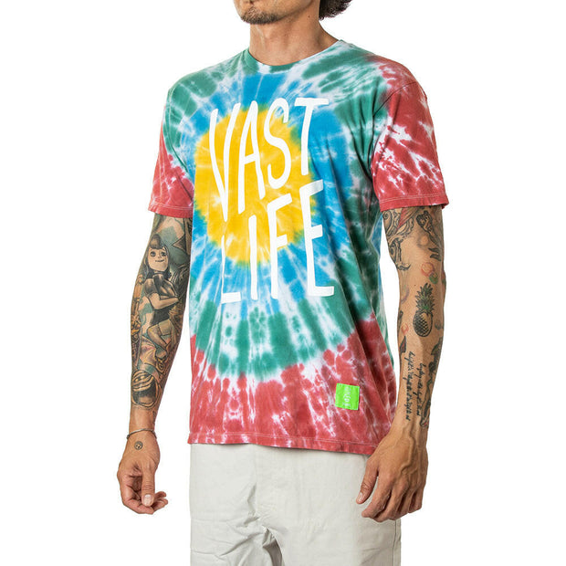 Vast Primary Tie Dye Tee 短袖T恤