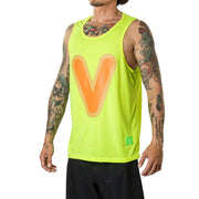 Vast Bubble "V" Tank Top - Yellow