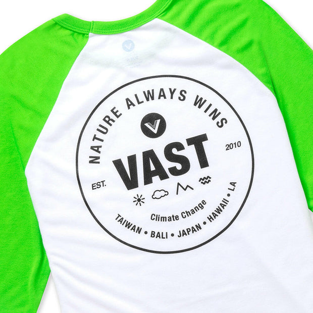 Vast Medallion Raglan - Green