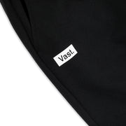 Vast Box Logo Sweatpants - Black 棉質長褲