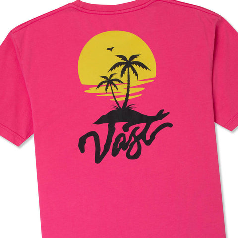 Vast Setting Sun Tee - VINTAGE FUCHSIA