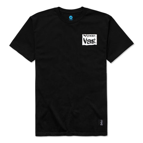 Vast Ripple Tee - Black 短袖T恤