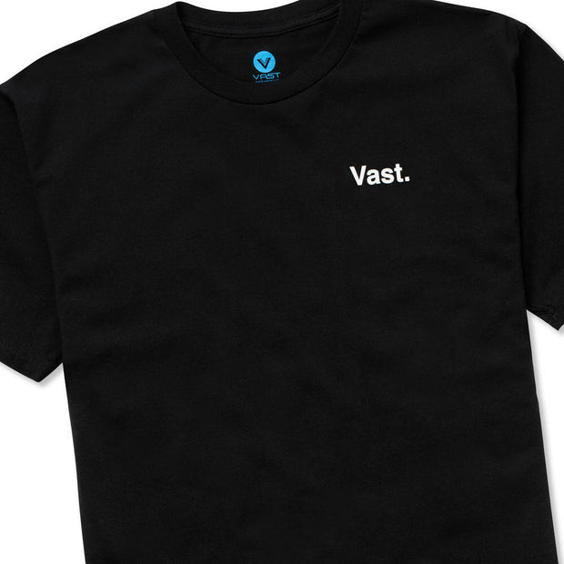 Vast Spiral Tee - Black