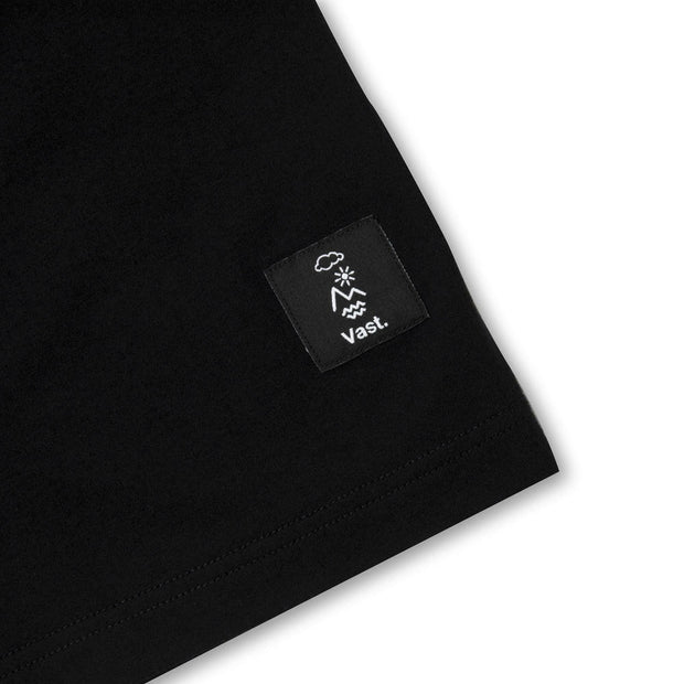 Vast Spiral Tee - Black