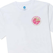 Vast Rose Wave Tee - White