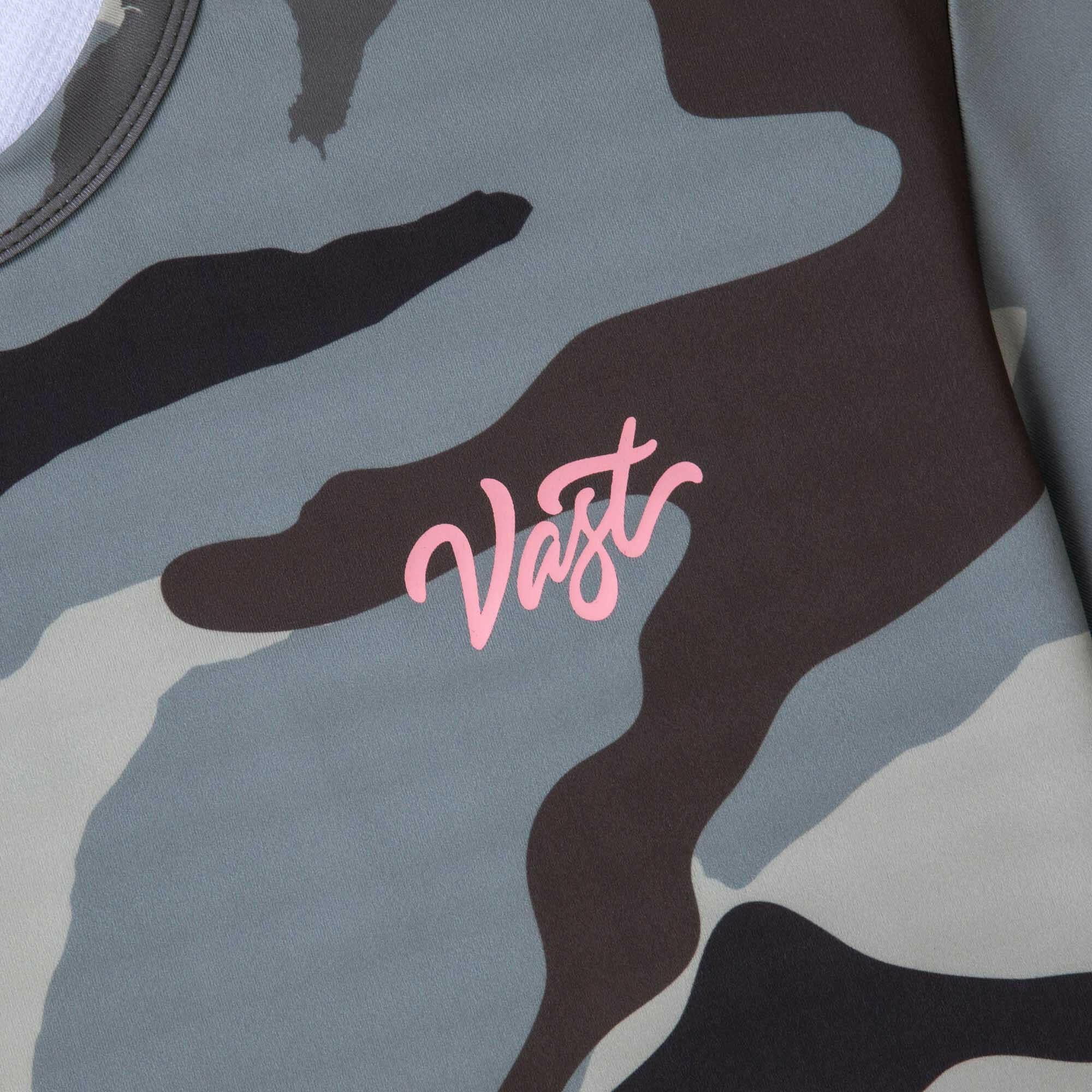 VAST 迷彩圖騰 防曬機能衝浪T Shirt