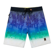 VAST Island Texture Surf Boardshorts - Blue multi 機能衝浪褲