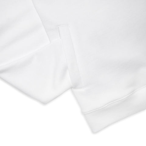 Vast Chenille Script Crewneck Shirt - White