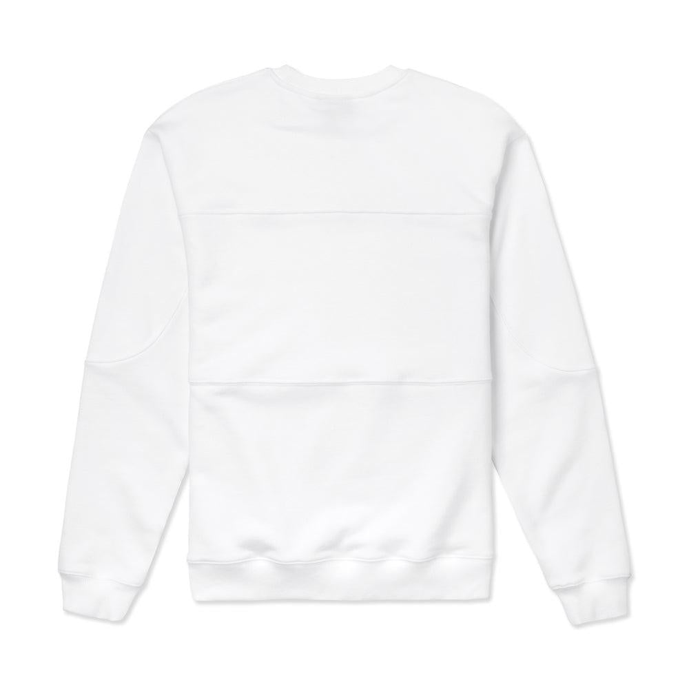 Vast Color Block Crewneck Sweatshirt - White 長袖大學T