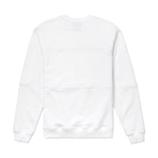 Vast Color Block Crewneck Sweatshirt - White 長袖大學T