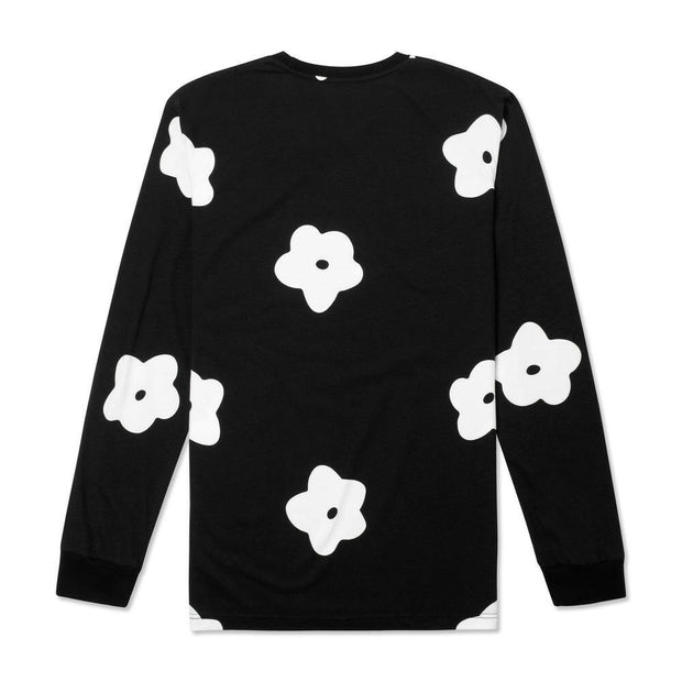 VAST Long Sleeve Bloom Tee - Black 長袖上衣