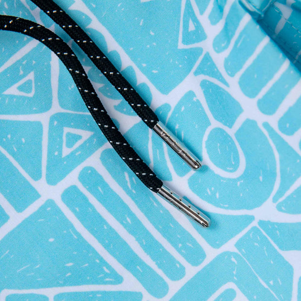 VAST African Stone Retro Classic Boardshorts - Sky Blue 復古短版衝浪褲
