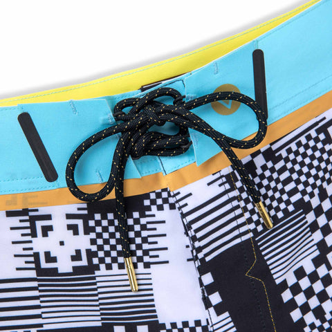 VAST Chex & Balances Surf Boardshorts -Sky Multi 機能衝浪褲