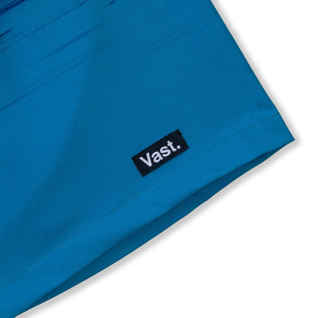 Vast Blurred Lines Hybrid Shorts - Teal