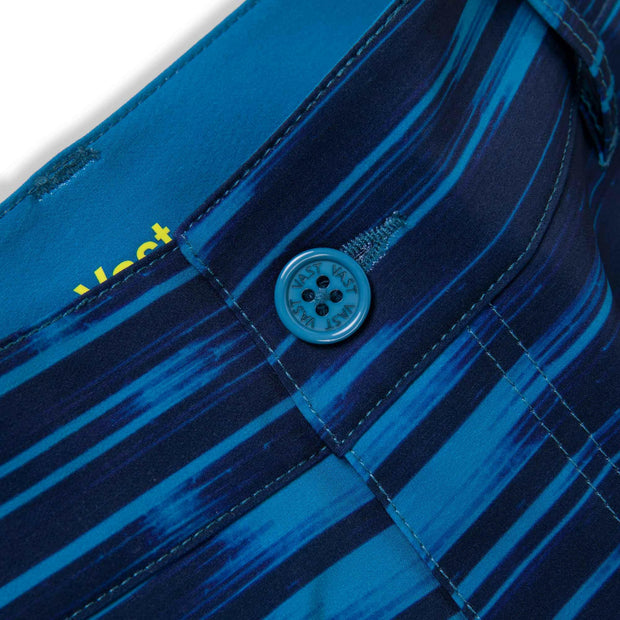 Vast Blurred Lines Hybrid Shorts - Teal