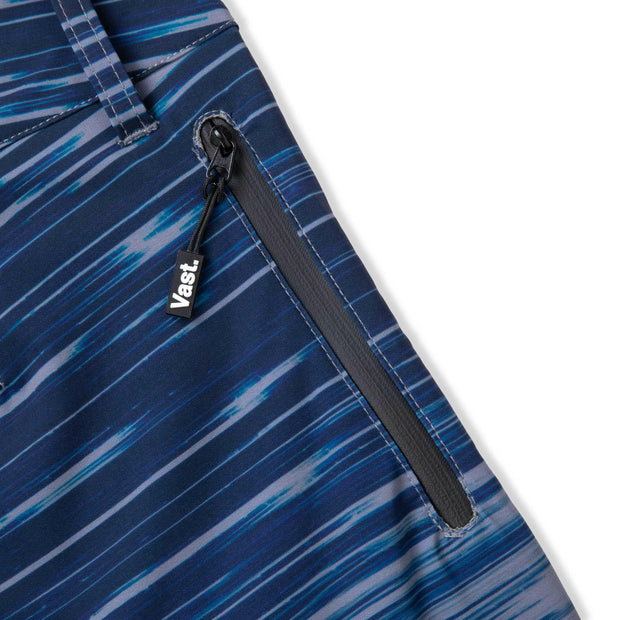 Vast Blurred Lines Hybrid Shorts - Charcoal