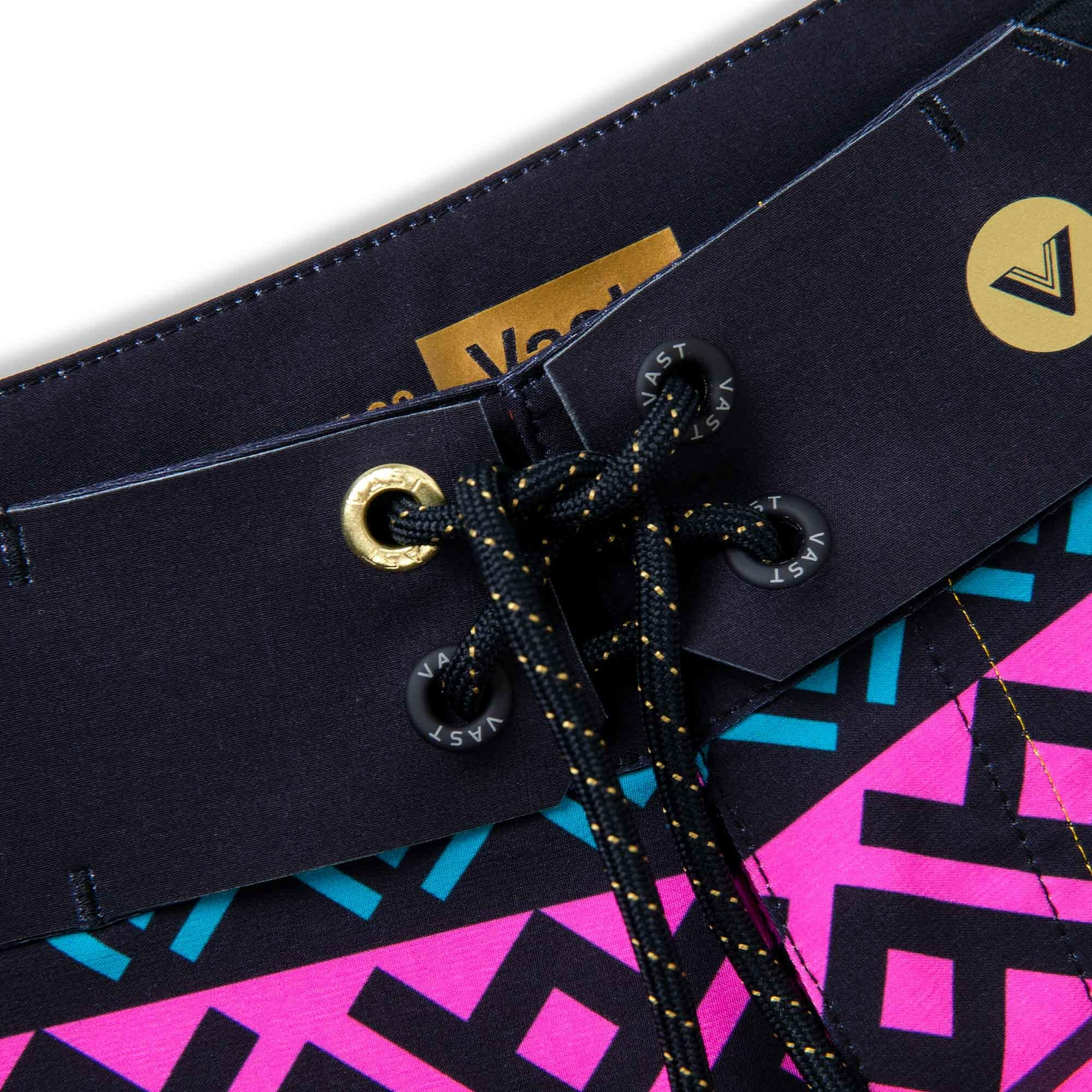 VAST 金系列機能衝浪褲 部落圖騰 - 桃紅