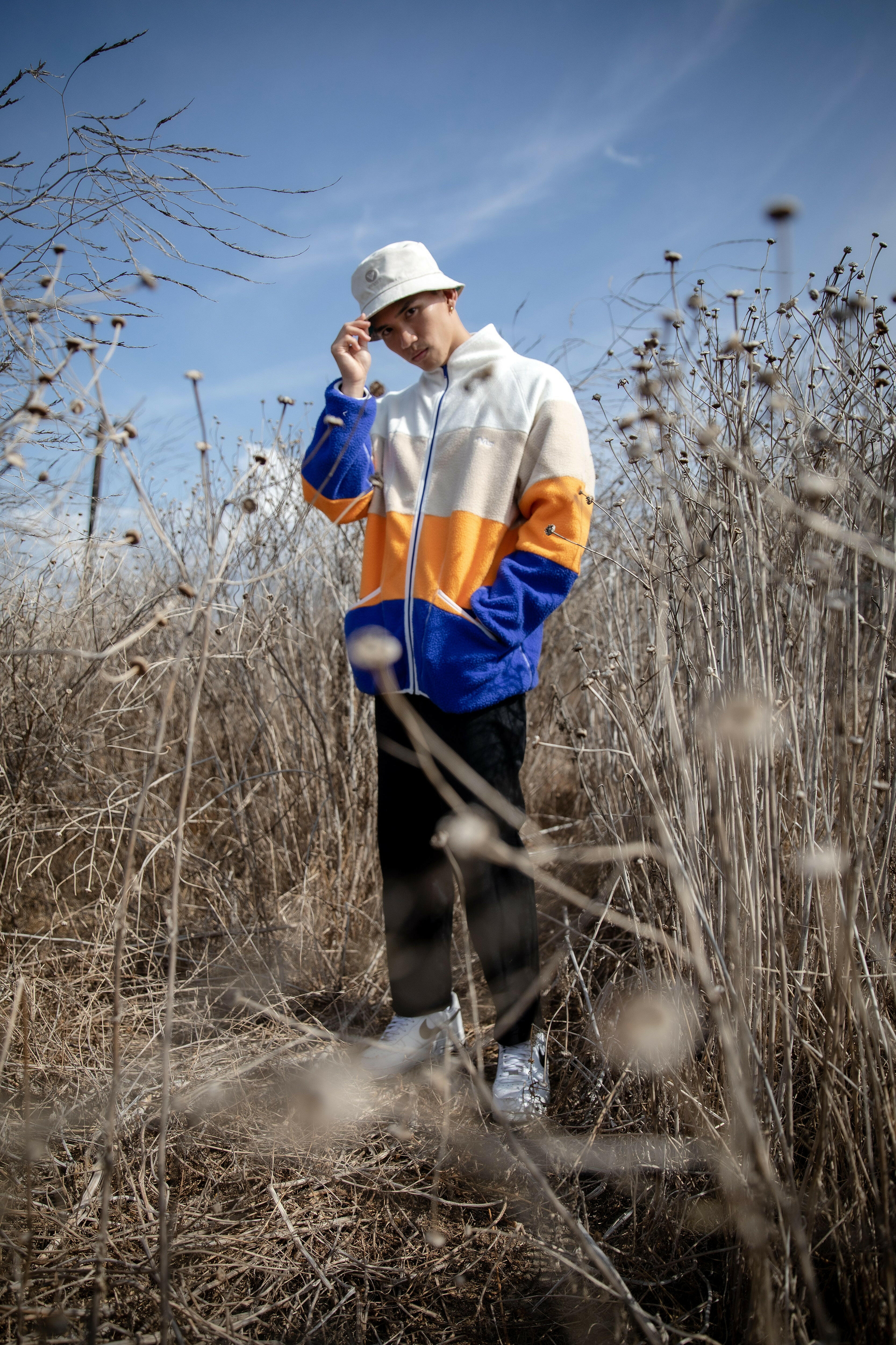 VAST 橘子汽水絨毛保暖外套