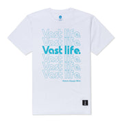 Vast WireI Blend Tee - White