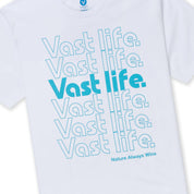 Vast WireI Blend Tee - White