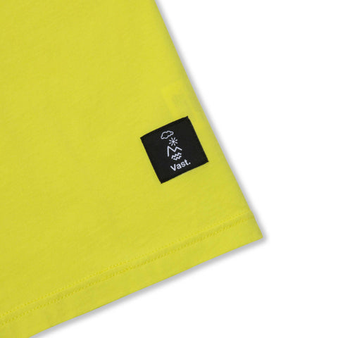 Vast x CJ Dunn Worldwide Tee - Lime