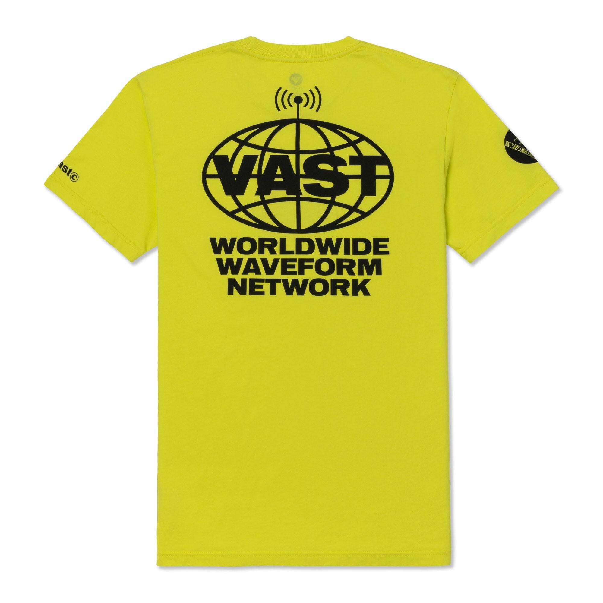 Vast x CJ Dunn Worldwide Tee - Lime