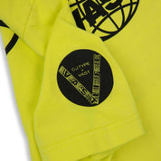 Vast x CJ Dunn Worldwide Tee - Lime