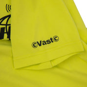 Vast x CJ Dunn Worldwide Tee - Lime