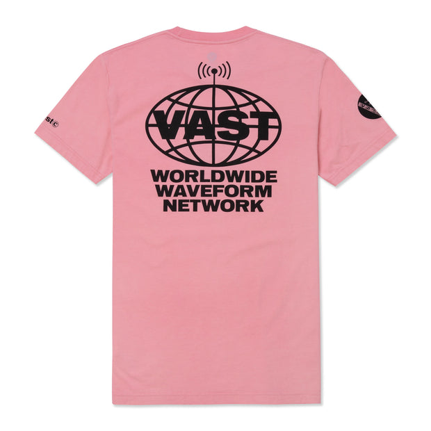 Vast x CJ Dunn Worldwide Tee- Pink