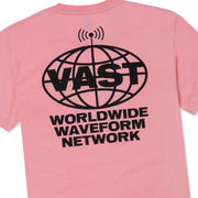 Vast x CJ Dunn Worldwide Tee- Pink