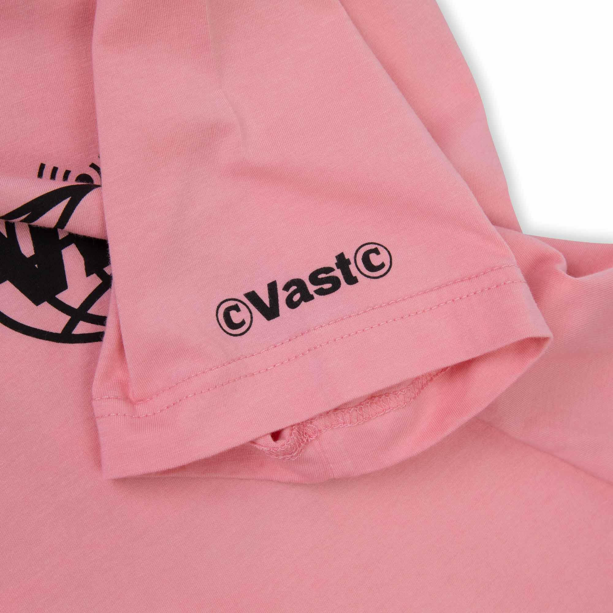 Vast x CJ Dunn Worldwide Tee- Pink