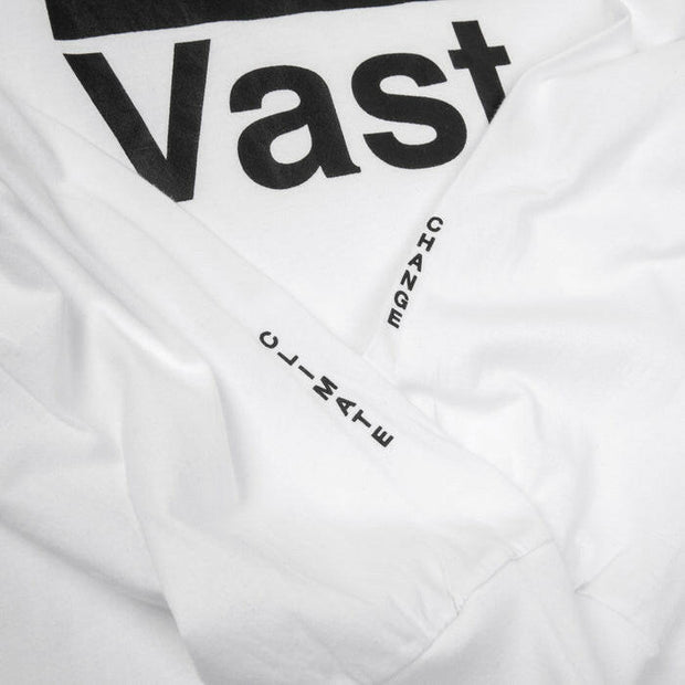 Vast Long Sleeve Color Chip Tee - White 長袖上衣
