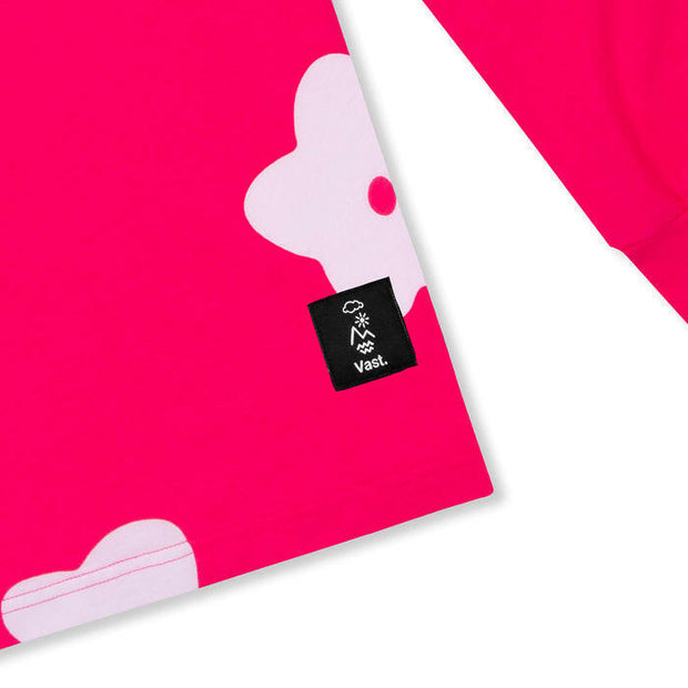 VAST Long Sleeve Bloom Tee - Vintage Fuchsia 長袖上衣
