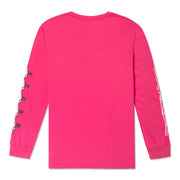 Vast Long Sleeve Setting Sun Tee - Vintage Fuchsia