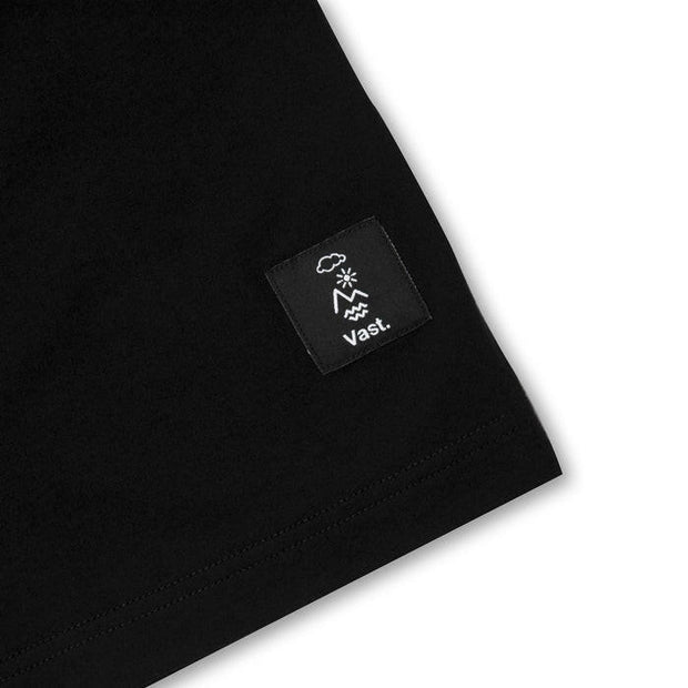 Vast Long Sleeve Color Chip Tee - Black 長袖上衣