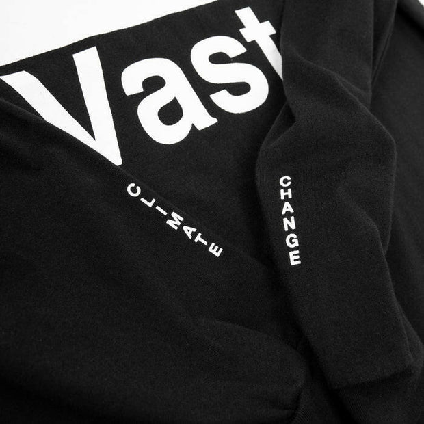 Vast Long Sleeve Color Chip Tee - Black 長袖上衣