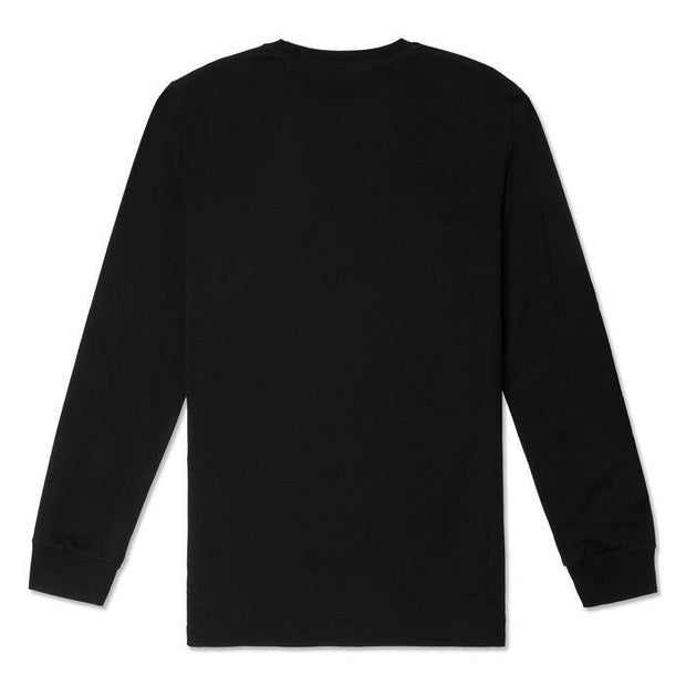 Vast Long Sleeve Color Chip Tee - Black 長袖上衣