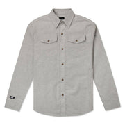 Vast Ribbed Chambay Shirt - Steel Blue