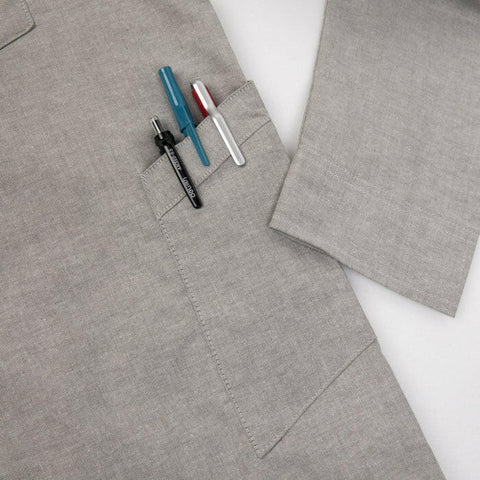 Vast Ribbed Chambay Shirt - Steel Blue 襯衫