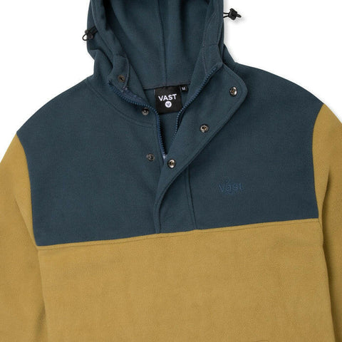 Vast SNAP BUTTON PULLOVER - TAN