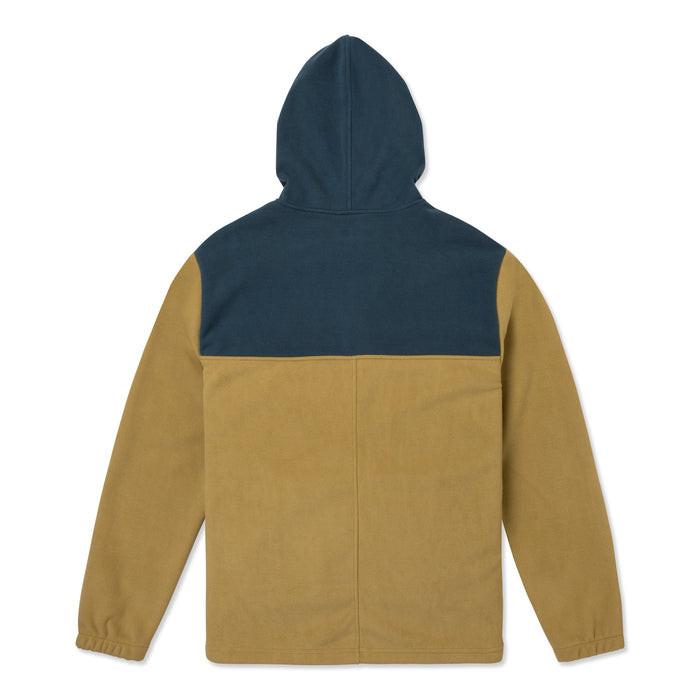 VAST 絨毛連帽長袖大學T 卡其色